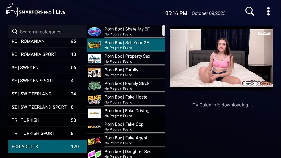 adult iptv m3u